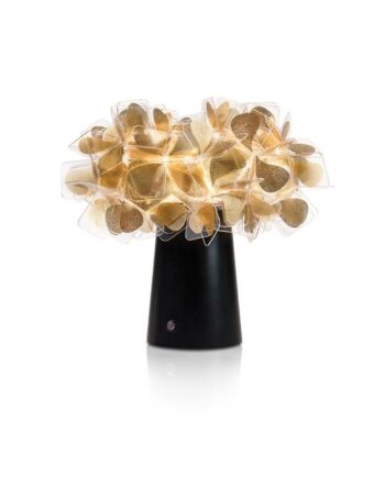 Slamp Clizia Mama Non Mama Transportabel Lampe Guld Mørk Base