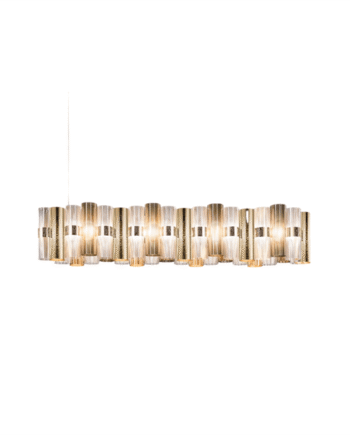 Slamp La Lollo Linear Pendel 140 Guld