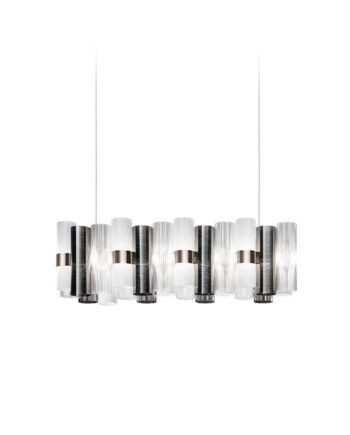 Slamp La Lollo Linear Pendel 100 Pewter