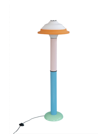 Sowden Fl4 Gulvlampe Pink Blå