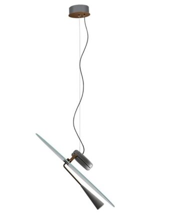 Stilnovo Bascula Pendel Grå Bronze