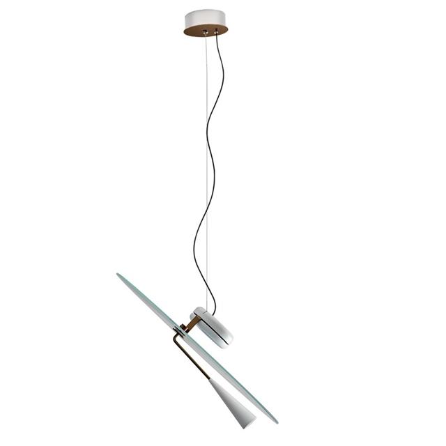 Stilnovo Bascula Pendel Hvid Bronze