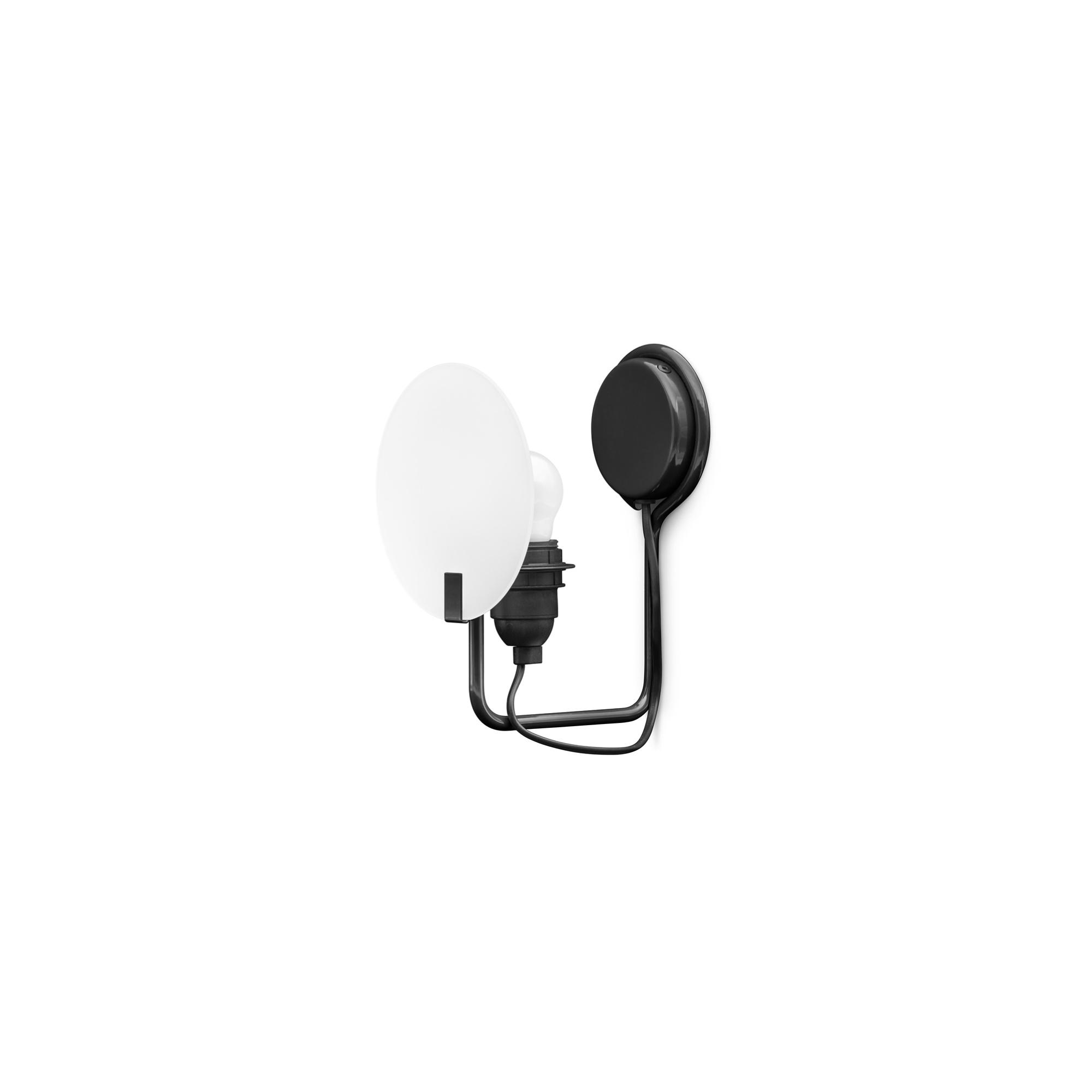 Stilnovo Bugia Væglampe Glossy Black