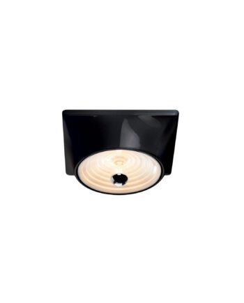 Stilnovo Goletta Væglampe Glossy Black Hvid