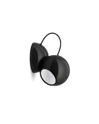 Stilnovo Gravitino Væglampe Glossy Black