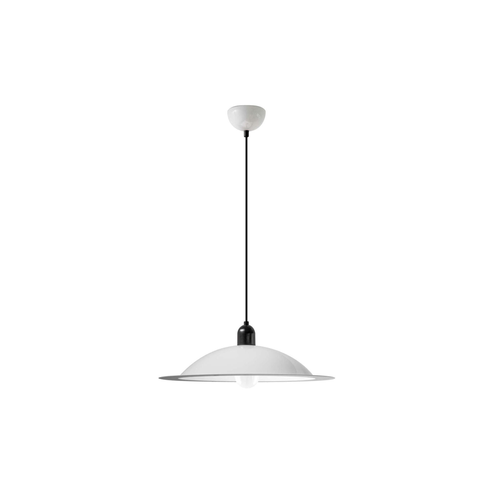 Stilnovo Lampiatta Pendel Stor Hvid