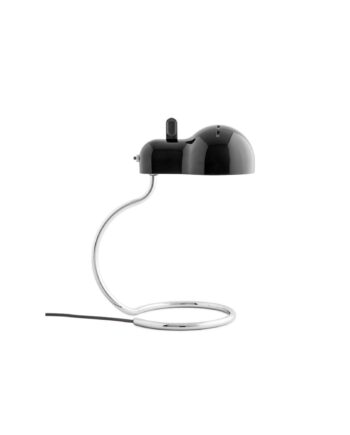 Stilnovo Minitopo Bordlampe Hvid Sort