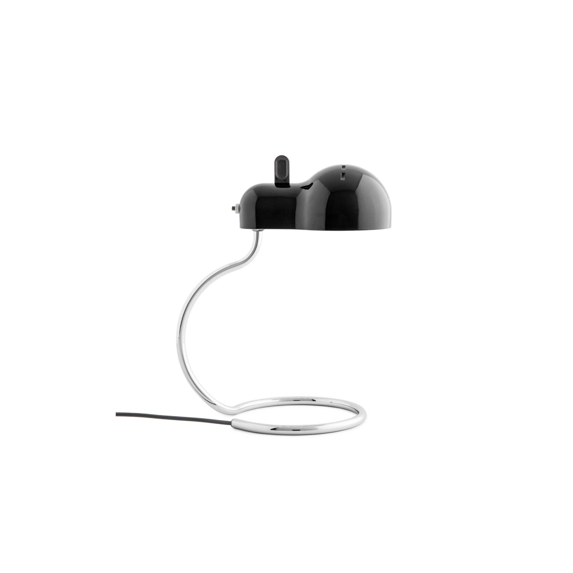 Stilnovo Minitopo Bordlampe Hvid Sort