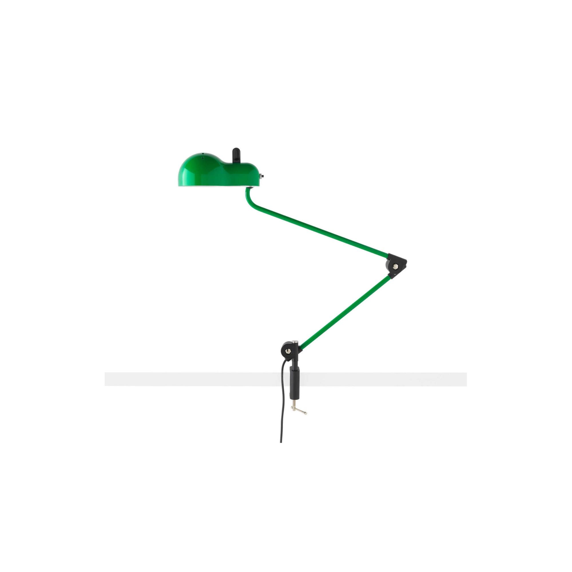 Stilnovo Topo Morsetto Bordlampe Grøn