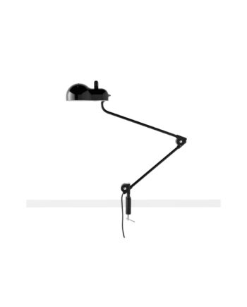 Stilnovo Topo Morsetto Bordlampe Sort