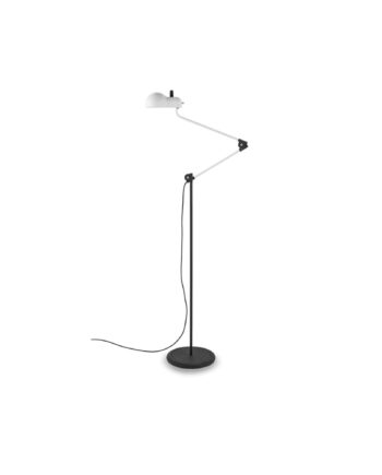 Stilnovo Topo Piantana Gulvlampe Hvid