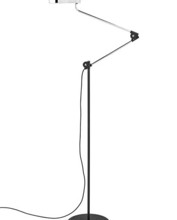 Stilnovo Topo Piantana Gulvlampe Krom