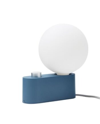 Tala Alumina Bordlampe Blå Med Sphere Iv