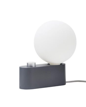 Tala Alumina Bordlampe Sort Med Sphere Iv