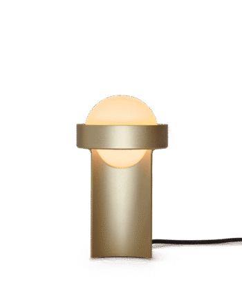 Tala Loop Bordlampe Lille Guld Med Sphere Iii