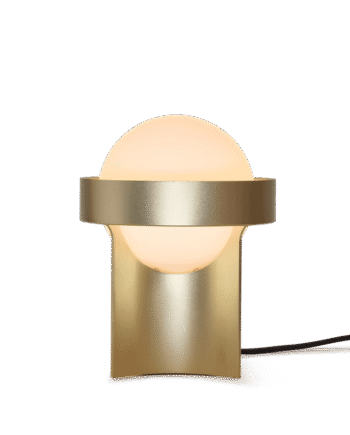 Tala Loop Bordlampe Stor Guld Med Sphere Iv