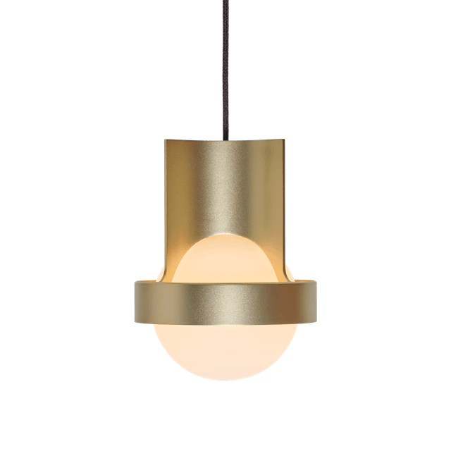 Tala Loop Single Pendel Stor Guld Med Sphere Iv