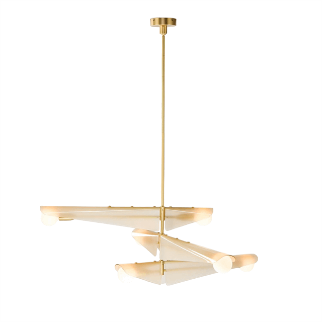 Tala Sycamore Loftlampe Messing Dusk Pink