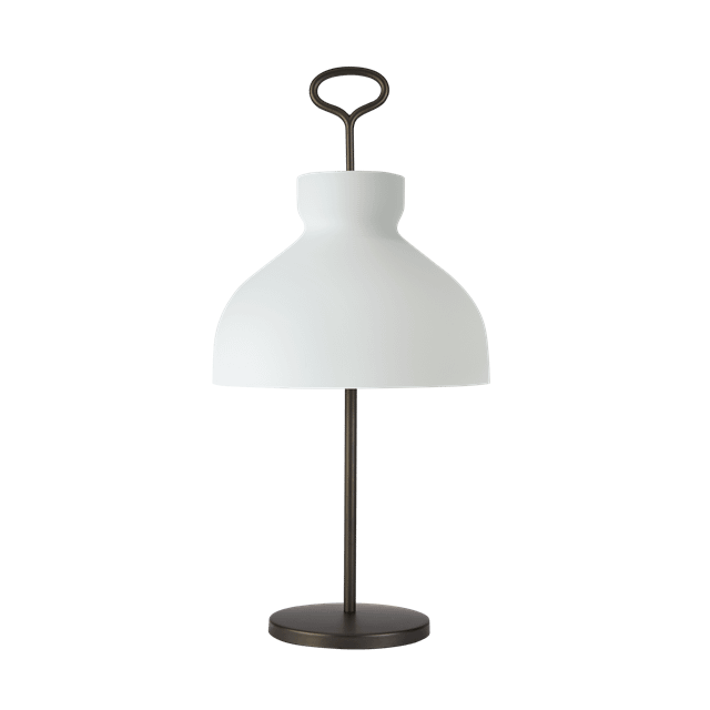 Tato Arenzano Bordlampe Høj Hvid Bronze