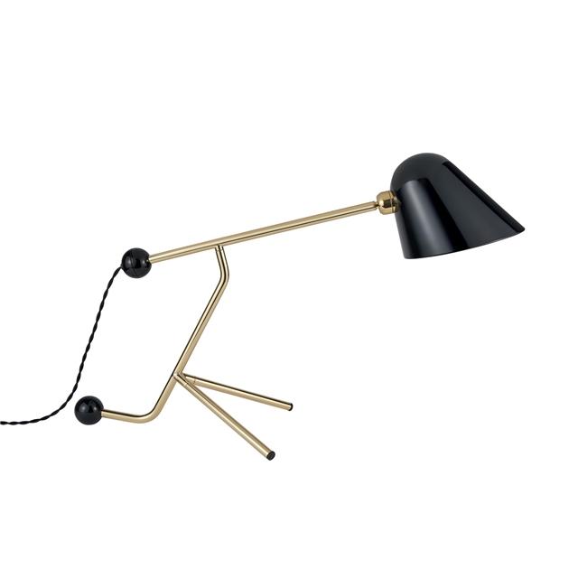 Tato Beghina Bordlampe Sort Messing