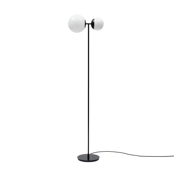 Tato Biba Gulvlampe Hvid Mat Sort
