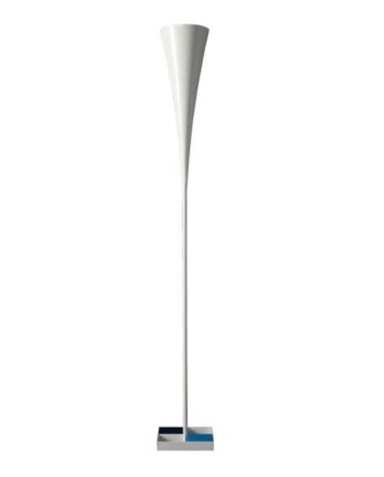 Tato De-lux D8 Gulvlampe Blå   Mat Hvid
