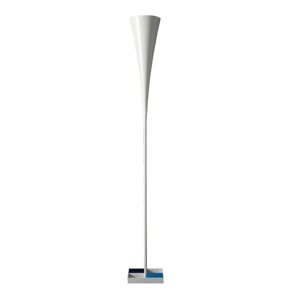 Tato De-lux D8 Gulvlampe Blå Mat Hvid