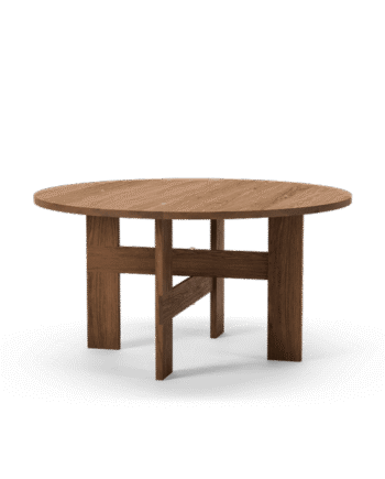 Thorup Copenhagen Mio Spisebord ø140 Massiv Bejdset Eg