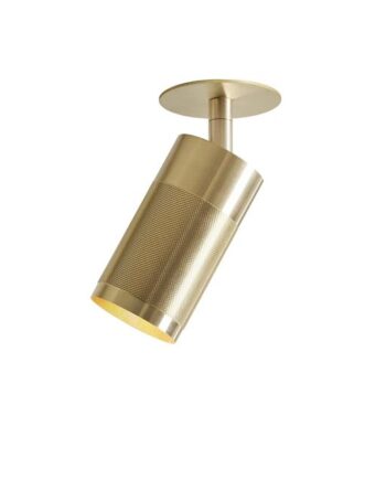 Thorup Copenhagen Patrone Recessed Loftlampe Massiv Messing Clip-fit