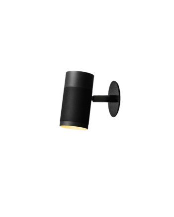 Thorup Copenhagen Patrone Recessed Væglampe Lille Sortbruneret Messing