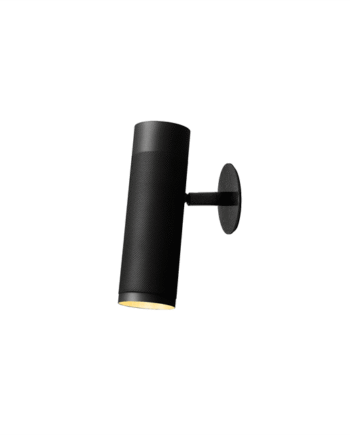 Thorup Copenhagen Patrone Recessed Væglampe Stor Sortbruneret Messing