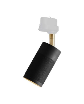 Thorup Copenhagen Patrone Track Loftlampe Sort Bruneret Messing  Messing