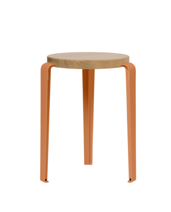 Tiptoe Lou Skammel Egetræ Tangerine Red