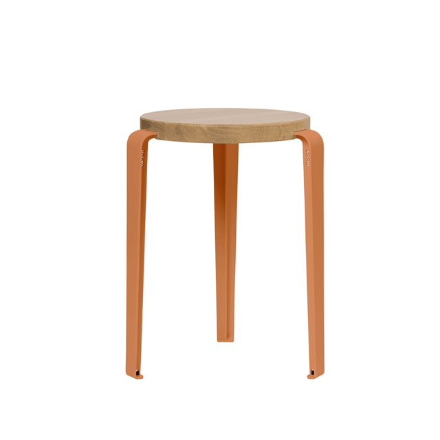 Tiptoe Lou Skammel Egetræ Tangerine Red