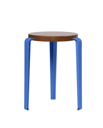 Tiptoe Lou Skammel Farvet Egetræ Azure Blue