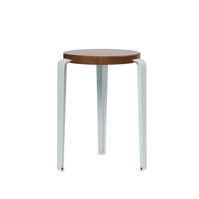 Tiptoe Lou Skammel Farvet Egetræ Pale Blue