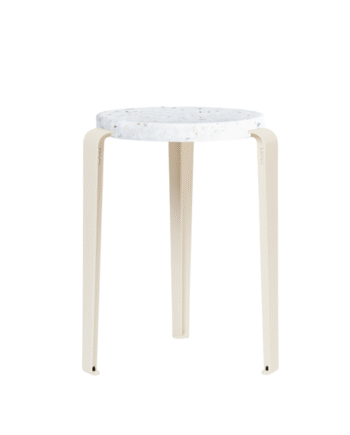 Tiptoe Lou Skammel Genanvendt Plastik Hvid Cream White