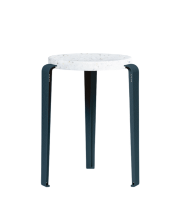 Tiptoe Lou Skammel Genanvendt Plastik Hvid Midnight Blue