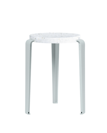 Tiptoe Lou Skammel Genanvendt Plastik Hvid Pale Blue
