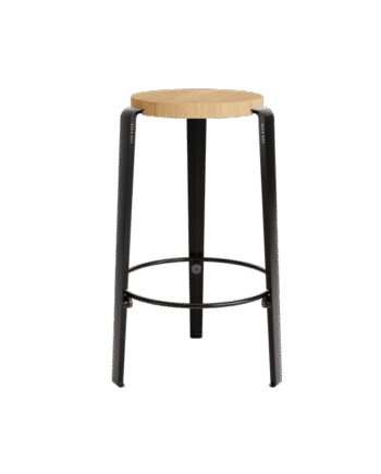Tiptoe Mi Lou Skammel Egetræ Graphite Black