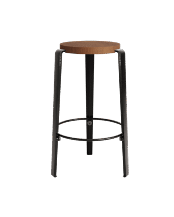 Tiptoe Mi Lou Skammel Farvet Egetræ Graphite Black