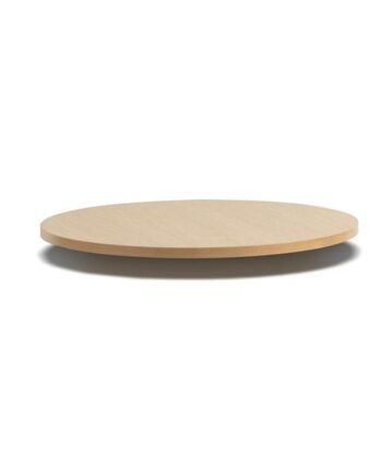 Tiptoe Round Bordplade ø90 Cm Egetræ