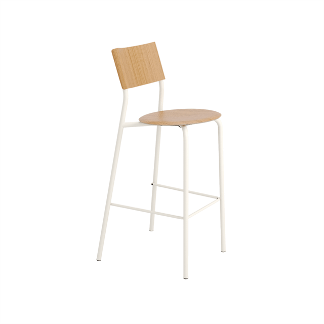 Tiptoe Ssd Barstol 75 Cm Egetræ Cream White