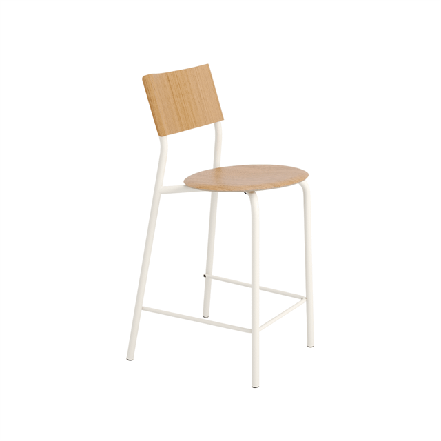 Tiptoe Ssd Barstol 65 Cm Egetræ Cream White