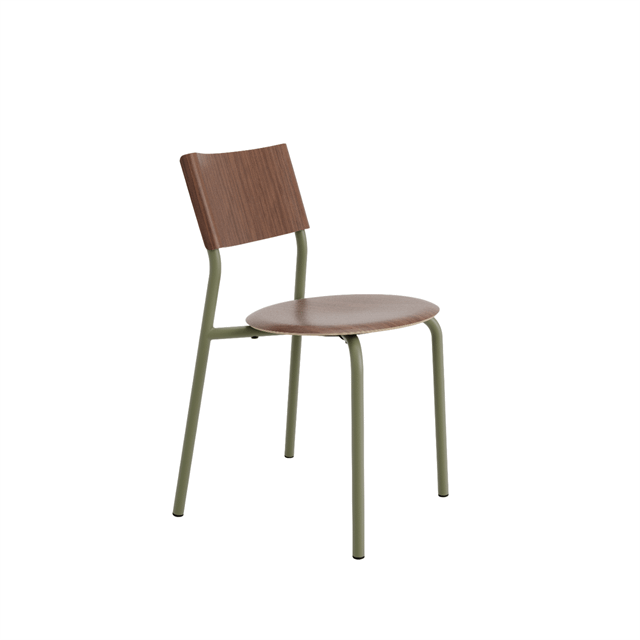 Tiptoe Ssd Spisebordsstol Valnød Khaki Green