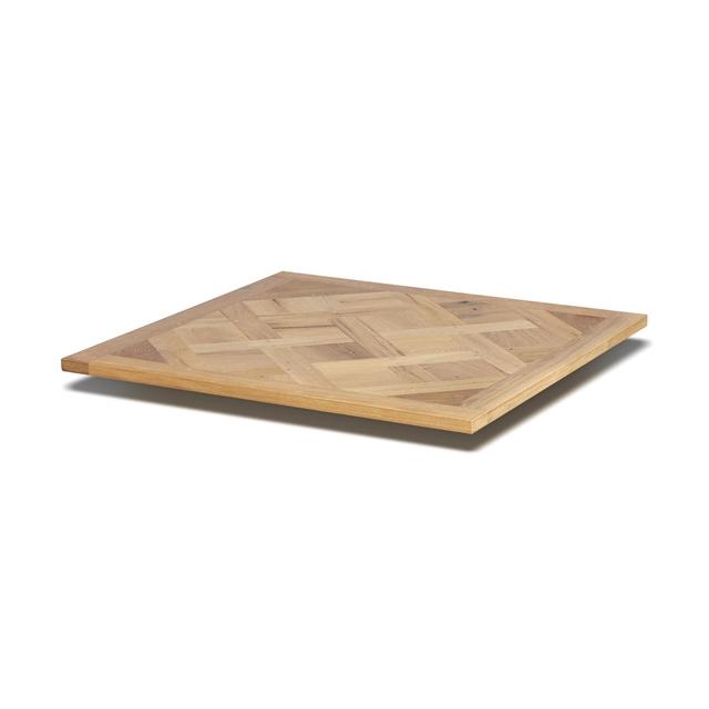 Tiptoe Versailles Bordplade ø80cm Genanvendt Egetræ