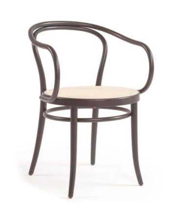 Ton No 30 Spisebordsstol Rattan Kaffe