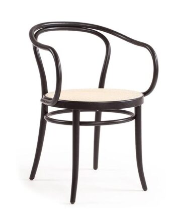 Ton No 30 Spisebordsstol Rattan Sort