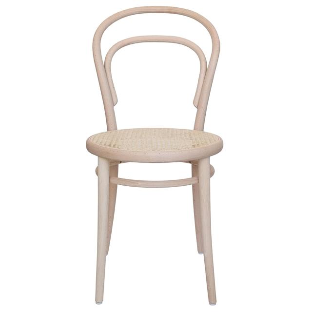 Ton No 14 Spisebordsstol Rattan Ubehandlet