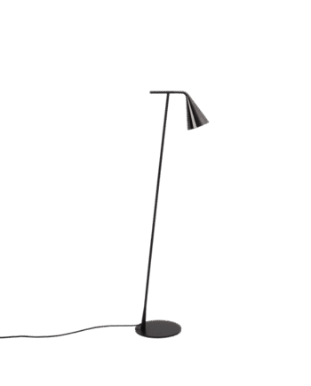 Tooy Gordon 561 61 Gulvlampe Mat Sort Sort Krom